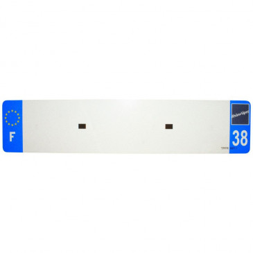 PLASTIC STRIP FOR BLANK PVC LICENSE PLATE (CAR FORMAT 520X110)-DEPT 38/EUROPE (SOLD PER UNIT) 3700948118016