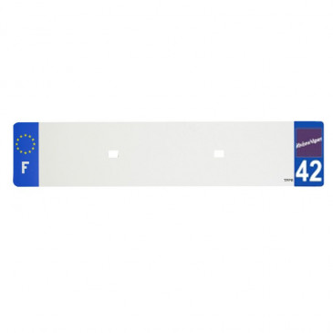 PLASTIC STRIP FOR BLANK PVC LICENSE PLATE (CAR FORMAT 520X110)-DEPT 42/EUROPE (SOLD PER UNIT) 3700948118054