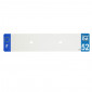 PLASTIC STRIP FOR BLANK PVC LICENSE PLATE (CAR FORMAT 520X110)-DEPT 52/EUROPE (SOLD PER UNIT) 3700948118153