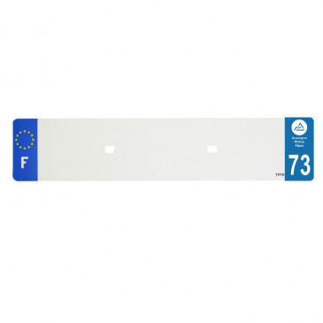 PLASTIC STRIP FOR BLANK PVC LICENSE PLATE (CAR FORMAT 520X110)-DEPT 73/EUROPE (SOLD PER UNIT) 3700948118368