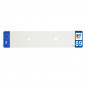 PLASTIC STRIP FOR BLANK PVC LICENSE PLATE (CAR FORMAT 520X110)-DEPT 89/EUROPE (SOLD PER UNIT) 3700948118528