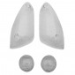 CABOCHON CLIGNOTANT SCOOT ADAPTABLE MBK 50 NITRO 1997>1998/YAMAHA AEROX 1997>1998 AV+AR TRANSPARENT (x4) -REPLAY- 3700948031070