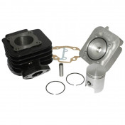 COMPLETE CYLINDER KIT FOR SCOOT ARTEK K1 CAST IRON FOR MBK 50 BOOSTER, STUNT/YAMAMA 50 BWS, SLIDER Ø 40 mm 3700948002551