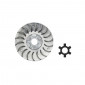 STATIONARY PULLEY FOR SCOOT CPI 50 ARAGON, HUSSAR, OLIVER, POPCORN/KEEWAY 50 F-ACT, FOCUS, HURRICANE, MATRIX/GENERIC 50 IDEO, XOR (WITH WASHER ) -SELECTION P2R- 3700948064795