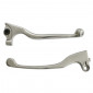 BRAKE LEVER (PAIR) FOR SCOOT REPLAY FOR PEUGEOT 50 LUDIX WITH DISC BRAKE- POLISHED ALUMINIUM- 3700948037324