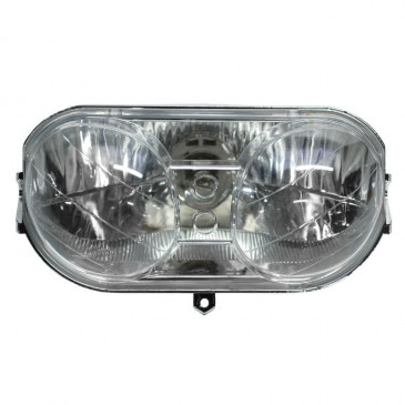 HEADLIGHT FOR SCOOT MBK 50 STUNT 2004>/YAMAHA 50 SLIDER 2004> -(CEE APPROVED)- (WITH BULB HOLDER+BULB) -P2R- 3700948061299