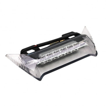 TAIL LIGHT UNIVERSAL REPLAY -WITH LEDS- SPACE TRANSPARENT (6 LEDS -RED) ** 3700948035306