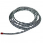 FUEL HOSE NBR WITH BLUE GALVANISED BELT 6x10.5 SPECIAL FOR HYDROCARBONS ( 5M) 3701213402984