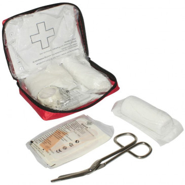 MALLETTE/TROUSSE PREMIER SECOURS A LOGER DANS LE COFFRE A CASQUE -SELECTION P2R- 0724131936198