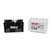 BATTERY 12V 6 Ah NTX7A-BS NITRO MF MAINTENANCE FREE-SUPPLIED WITH ACID PACK (Lg150xWd87xH93) (EQUALS YTX7A-BS) 5414837002666