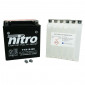 BATTERIE 12V 14 Ah NTX16-BS NITRO MF SANS ENTRETIEN AVEC PACK ACIDE (Lg150xL87xH161mm) (EQUIVALENT YTX16-BS) 5414837002772