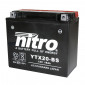 BATTERIE 12V 18 Ah NTX20-BS NITRO MF SANS ENTRETIEN AVEC PACK ACIDE (Lg175xL87xH155mm) (EQUIVALENT YTX20-BS) 5414837002796