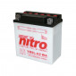 BATTERY 12V 9 Ah NB9L-A2 WA NITRO - WITH MAINTENANCE SUPPLIED WITH ACID PACK (Lg135xWd75xH139) (EQUALS YB9L-A2) 5414837145219