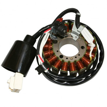 IGNITION STATOR FOR MAXISCOOTER YAMAHA 400 MAJESTY 2004>2008/MBK 400 SKYLINER 2004>2008 (18 POLES) -SELECTION P2R- 3700948080153