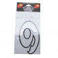 STICKER MERYT -LARGE NUMBER 9 WHITE (H18cm) 3700948131589