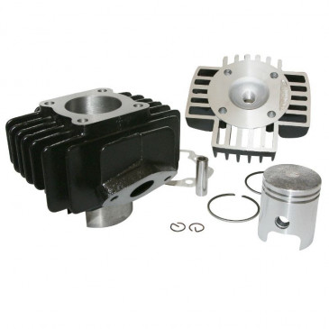 COMPLETE CYLINDER KIT FOR YAMAHA 50 PW (Ø 40mm - PISTON PIN Ø 10mm - SOLD WITH GASKETS) -P2R- 3700948081099