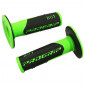 GRIP- PROGRIP OFF ROAD 801 DUAL DENSITY FLUO GREEN/BLACK 115mm (PAIR) (CROSS/MX) 0801766065544