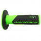 GRIP- PROGRIP OFF ROAD 801 DUAL DENSITY FLUO GREEN/BLACK 115mm (PAIR) (CROSS/MX) 0801766065544