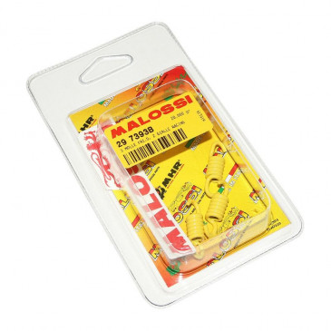 RESSORT EMBRAYAGE SCOOT MALOSSI RACING POUR EMBRAYAGE ORIGINE PIAGGIO 50 ZIP, TYPHOON, NRG/GILERA 50 STALKER, RUNNER -DIAM 107- DIAM 2mm JAUNE (JEU) 3700948137413