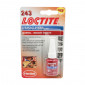 FREIN FILET NORMAL LOCTITE 243 A RESISTANCE MOYENNE (FLACON 5 ML SOUS BLISTER) 5010266001234