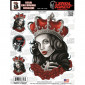 AUTOCOLLANT/STICKER LETHAL THREAT SKULL QUEEN (150 x 200 mm) (LT88307) 3700948158296