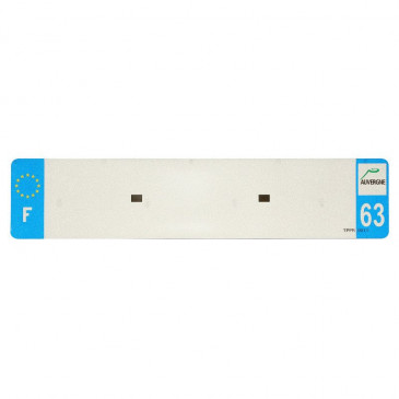 PLASTIC STRIP FOR BLANK LICENSE PLATE (TRAILER FORMAT 275x200) DEPT 63 -(SOLD PER UNIT) 3700948121030