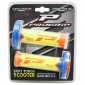 GRIP- PROGRIP OFF ROAD 788 TRIPLE DENSITY SPECIAL EDITION FLUO ORANGE/BLUE LIGHT/YELLOW 115mm (PAIR) (CROSS/MX) 0801766078353