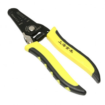 PINCE A DENUDER/COUPER FILS ELECTRIQUES P2R 153 mm NOIR JAUNE -P2R- 3700948093160