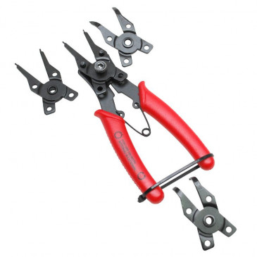 TOOL - CIRCLIP PLIER 4i n 1 - Ø10 to 50mm- P2R 3700948061503