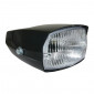 HEADLIGHT FOR MOPED SOLEX 3800, 6000, FLASH-BLACK-APPROVED (COMPLETE) -SELECTION P2R- 3701213401574