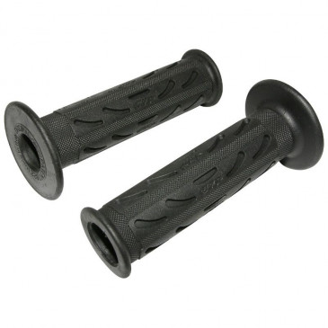 GRIP- PROGRIP ON ROAD 723 SINGLE DENSITY BLACK 125mm OPEN END (PAIR) (ROAD BIKE) 0801766085252