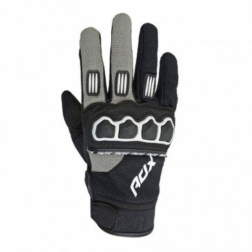 GLOVES ADX CROSS TOWN BLACK/SILVER T11 (XL) (APPROVED EN 13594:2015) 3700948097861