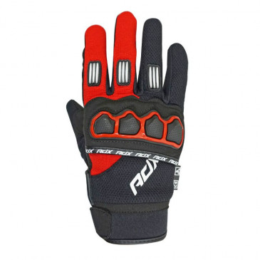 GLOVES ADX CROSS TOWN BLACK/RED T 7 (XS) FOR CHILD (APPROVED EN 13594:2015) 3700948098103