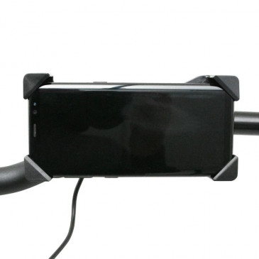 SUPPORT SMARTPHONE/TELEPHONE AVOC M1 AVEC USB ETANCHE LIVRE AVEC 2 SUPPORTS 3700948099193