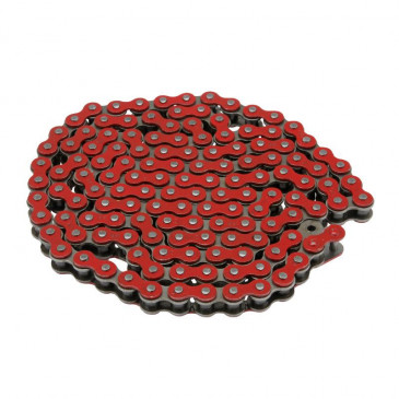 CHAIN FOR MOTORBIKE VOCA 420 REINFORCED - RED 136 LINKS 3700948184196