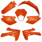 FAIRINGS/BODY PARTS FOR 50c MOTORBIKE RIEJU 50 MRT 2009>, MRT ENDURO 2009>, MRT PRO 2009>, MRT SM 2009> GLOSS ORANGE (KIT 7 PARTS) 3700948257609