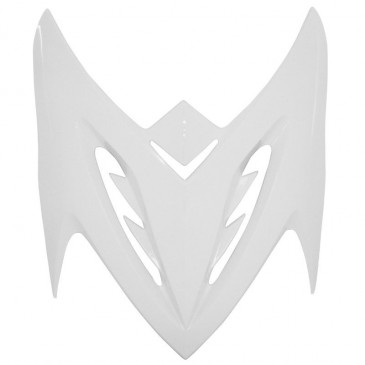 FRONT FAIRING FOR SCOOT MBK 50 STUNT/YAMAHA 50 SLIDER GLOSS WHITE (UPPER PART)- SELECTION P2R 3700948049464