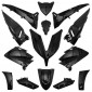 FAIRINGS/BODY PARTS FOR MAXISCOOTER YAMAHA 530 TMAX 2015>2016 BLACK GLOSS (11 PARTS KIT) 3700948105047