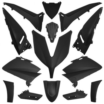 FAIRINGS/BODY PARTS FOR MAXISCOOTER YAMAHA 530 TMAX 2015>2016 MATT BLACK (11 PARTS KIT) 3700948105054