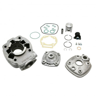 COMPLETE CYLINDER KIT FOR 50cc MOTORBIKE TOP PERFORMANCES CAST IRON FOR DERBI 50 SENDA 2006>, GPR 2006>/GILERA 50 SMT 2006>, RCR 2006> (ENGINE PIAGGIO EURO 3 - EBS050) 3700948166482