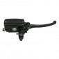 BRAKE MASTER CYLINDER (FRONT) UNIVERSAL THREADED FOR MIRROR -Ø 10mm BLACK - RIGHT -P2R- 3700948106501