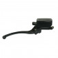 BRAKE MASTER CYLINDER (FRONT) UNIVERSAL THREADED FOR MIRROR -Ø 10mm BLACK - RIGHT -P2R- 3700948106501