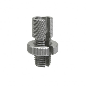 TENSIONING SCREW FOR MOTORBIKE THROTTLE CABLE M10 x 125 ALUMINIUM (SOLD PER UNIT) 3700948107058