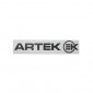 STICKER - PRE-CUT - ARTEK BLACK (SHEET: 215mm x 45mm with 1 ARTEK+1 EK) 3700948107621