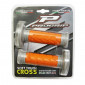 GRIP-PROGRIP OFF ROAD 783 DUAL DENSITY BASE COLOR GREY/ORANGE 115mm (PAIR) (CROSS/MX) 0801766092649