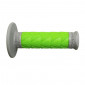 GRIP-PROGRIP OFF ROAD 783 DUAL DENSITY BASE COLOR GREY/GREEN 115mm (PAIR) (CROSS/MX) 0801766092670