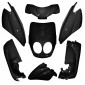 FAIRINGS/BODY PARTS FOR SCOOT MBK 50 OVETTO 2011> DIGITAL DASHBOARD/YAMAHA 50 NEOS 2011> DIGITAL DASHBOARD - GLOSS BLACK (9 PARTS KIT) -P2R- 3700948113554