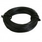 ELECTRIC WIRE 7/10 (0,50mm) BLACK (50M) MULTIPLE NETTING -SELECTION P2R- 3701213418374