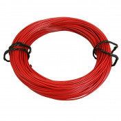 FIL ELECTRIQUE 0,50mm2 7/10 MULTIBRIN ROUGE (50M) -SELECTION P2R- 3701213418404