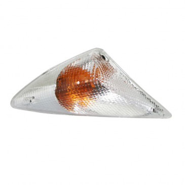 TURN SIGNAL FOR SCOOT PEUGEOT 50 SPEEDFIGHT 1 CLEAR/FRONT LEFT -CE APPROVED- -SELECTION P2R- 8430525068445